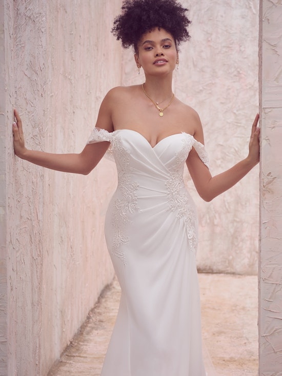 Maggie Sottero Sheath Wedding Dress Byron 22MW916A01 Alt1