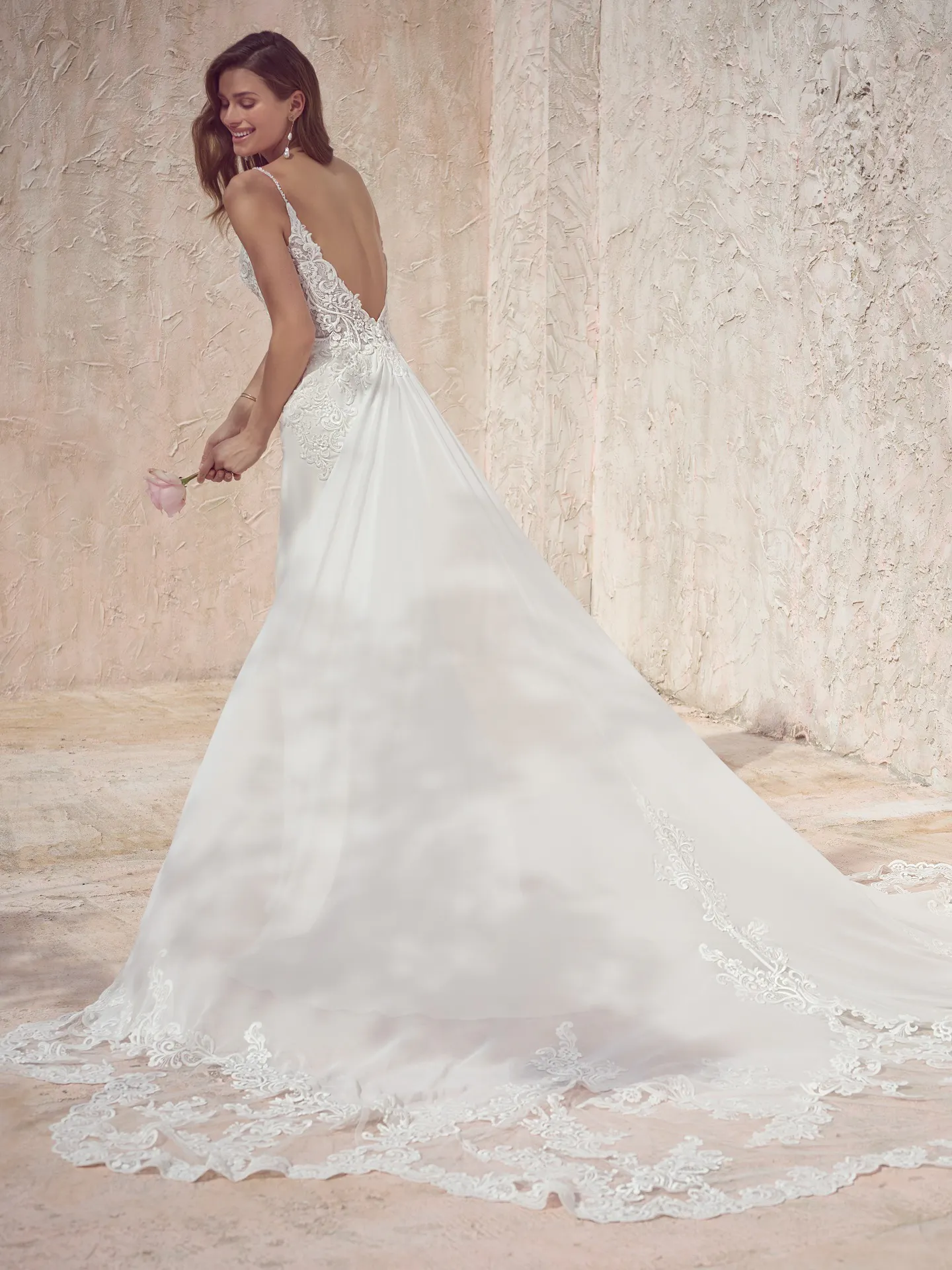 Maggie Sottero Sheath Wedding Dress Fayette 22MS933A01 Alt6