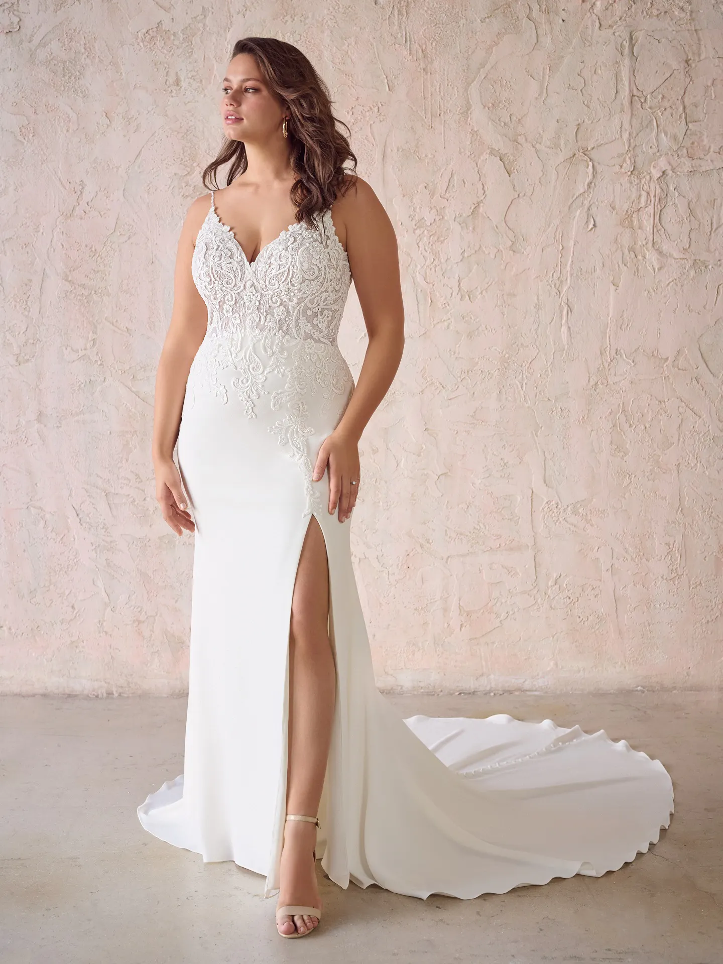 Maggie Sottero Sheath Wedding Dress Fayette 22MS933A01 Alt11