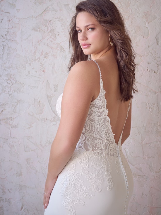 Maggie Sottero Sheath Wedding Dress Fayette 22MS933A01 Alt13