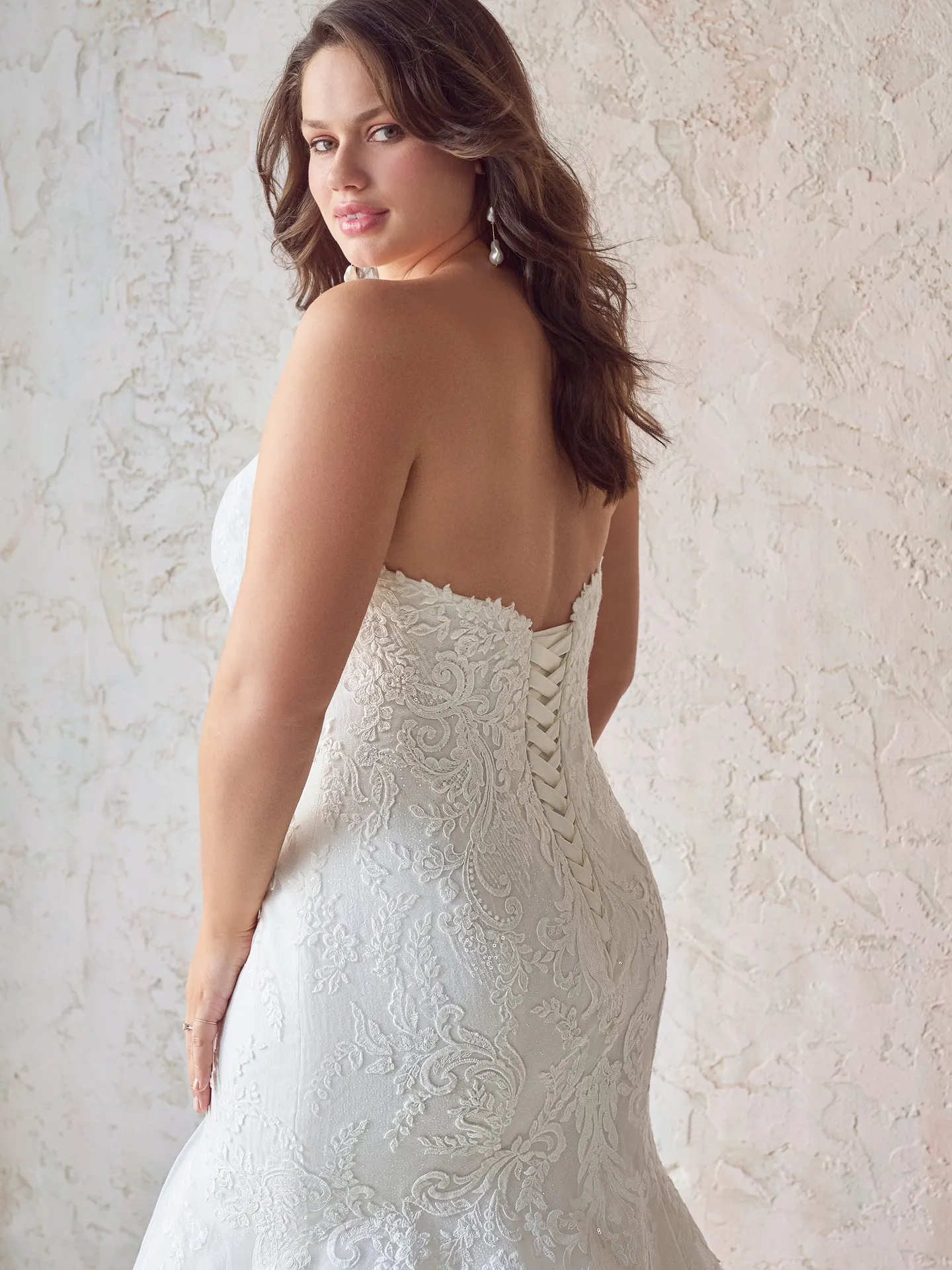 Maggie Sottero Fit and Flare Wedding Dress Toccara 22MS974A01 Alt4