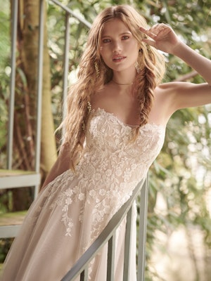Rebecca Ingram A Line Wedding Dress Ainsleigh 22RK944A01 PROMO1