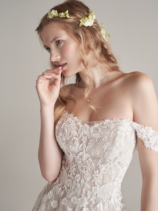Rebecca Ingram A Line Wedding Dress Ainsleigh 22RK944A01 Alt6