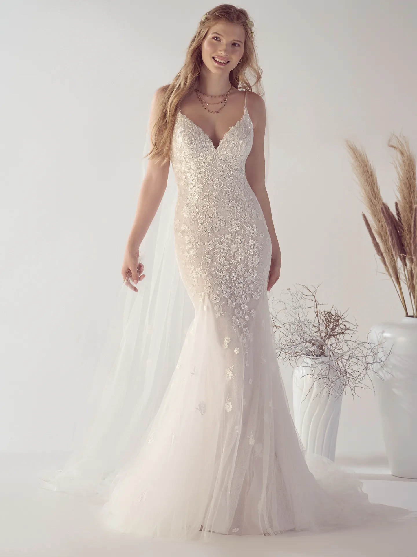 Rebecca Ingram Sheath Bridal Gown Amanda 22RT907A01 Alt2