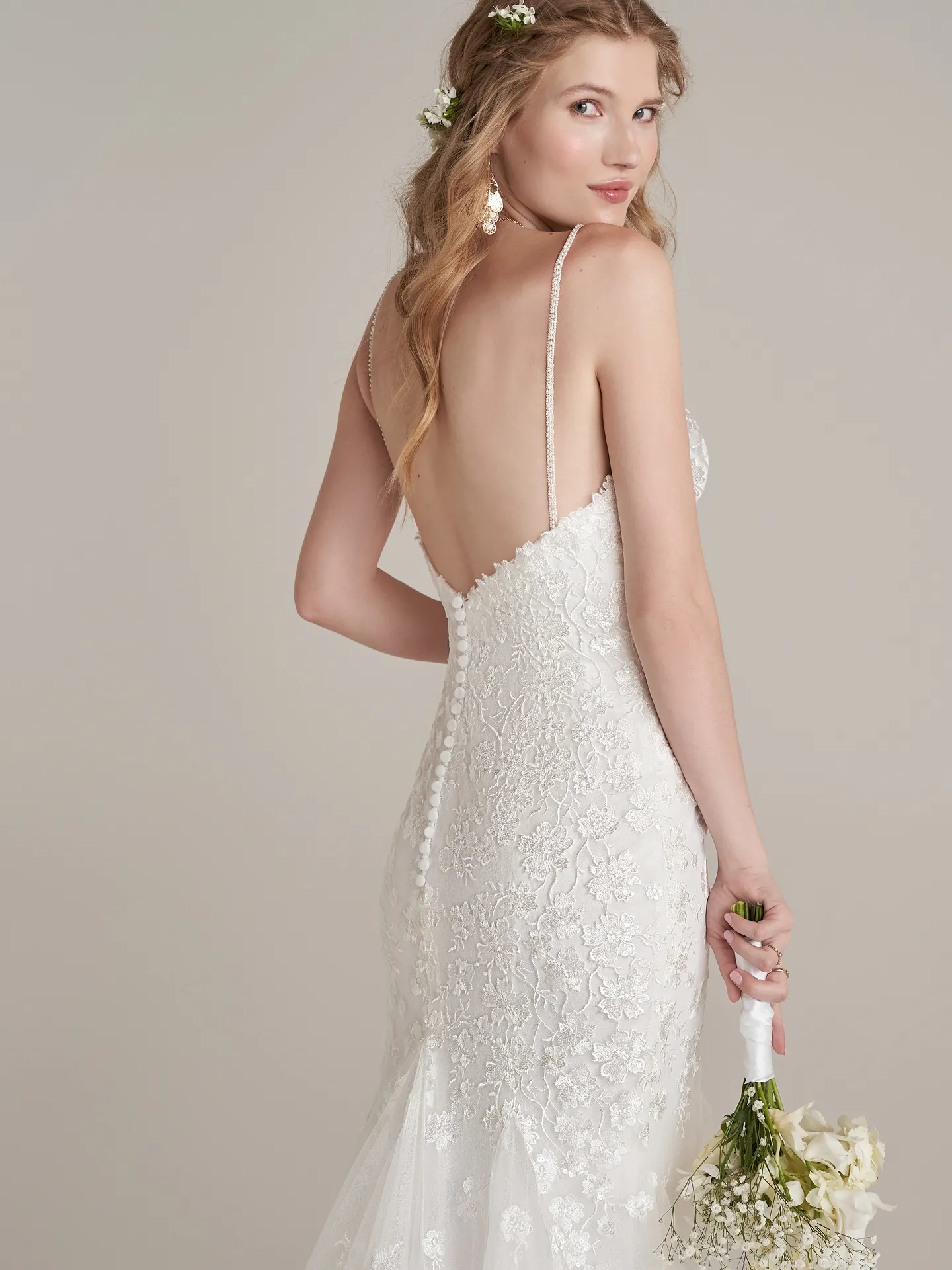 Rebecca Ingram Sheath Wedding Dress Amanda Lynette 22RT907B01 Alt5