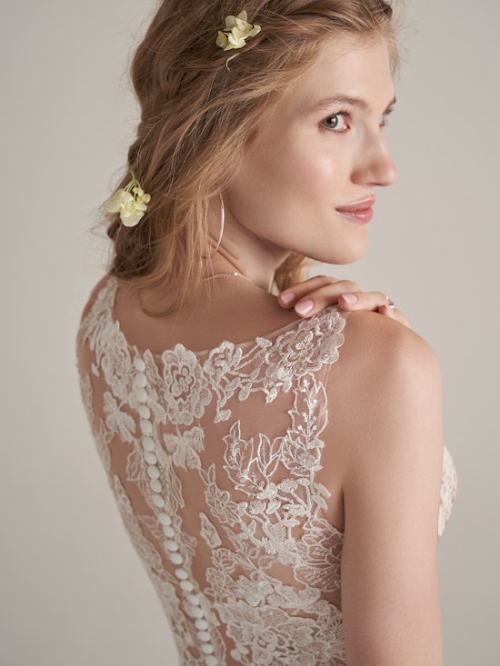 Rebecca Ingram A Line Wedding Dress Emily 22RS953A01 Alt3