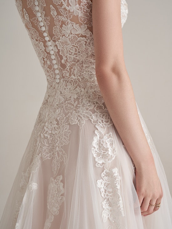 Rebecca Ingram A Line Wedding Dress Emily 22RS953A01 Alt6