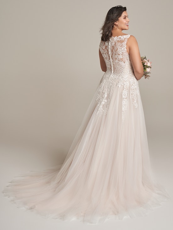 Rebecca Ingram A Line Wedding Dress Emily Lynette 22RS953B01 Alt5