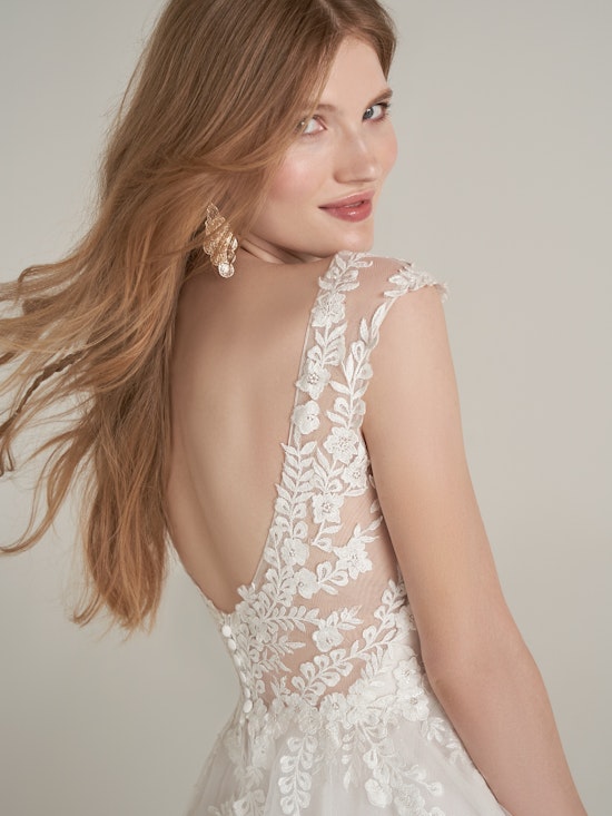 Rebecca Ingram A Line Wedding Dress Ingrid Lynette 22RT981B01 Alt5