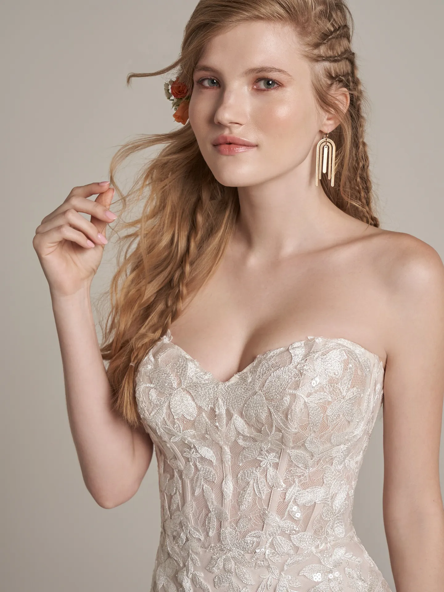 Rebecca Ingram Sheath Wedding Dress Lily 22RN973A01 Alt7