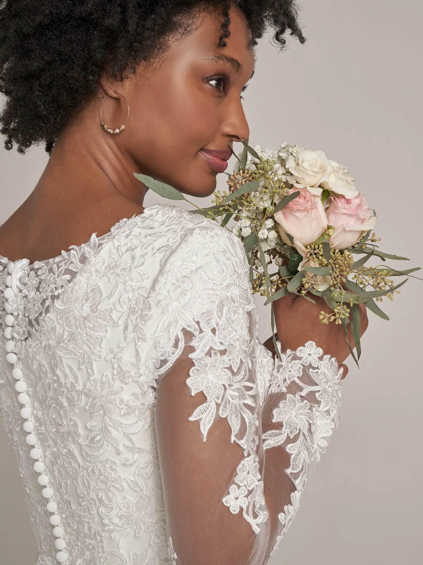 Rebecca Ingram Fit and Flare Wedding Dress Sadie Leigh 22RK511C01 Alt3