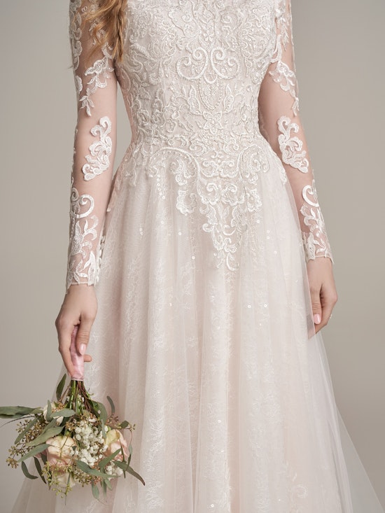 Rebecca Ingram A Line Wedding Dress Shauna Leigh 22RK526B01 Alt7