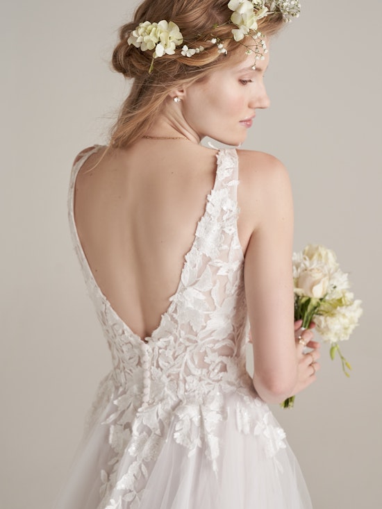 Rebecca Ingram A Line Bridal Gown Stephanie 22RT909A01 Alt5