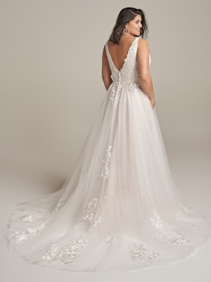Rebecca Ingram Ball Gown Wedding Dress Stephanie Lynette 22RT909B01 Alt2