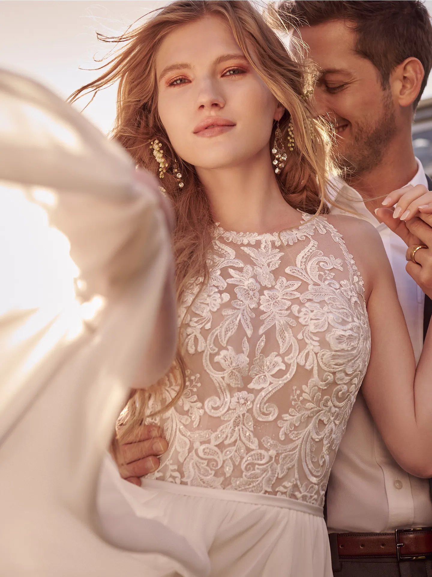 Rebecca Ingram Sheath Wedding Dress Tasha 22RS914A01 PROMO1