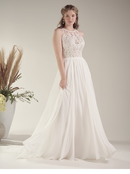 Rebecca Ingram Sheath Wedding Dress Tasha 22RS914A01 Alt4