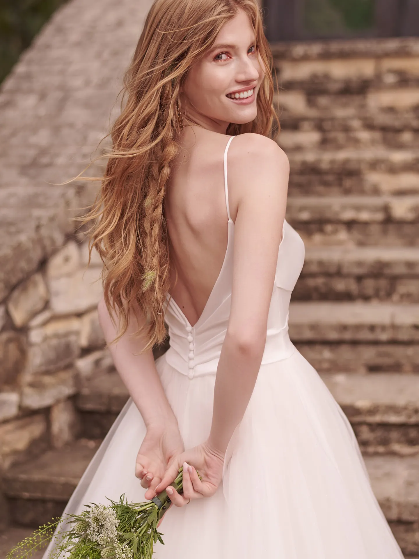 Rebecca Ingram Ball Gown Wedding Dress Vivien 22RW936A01 PROMO4