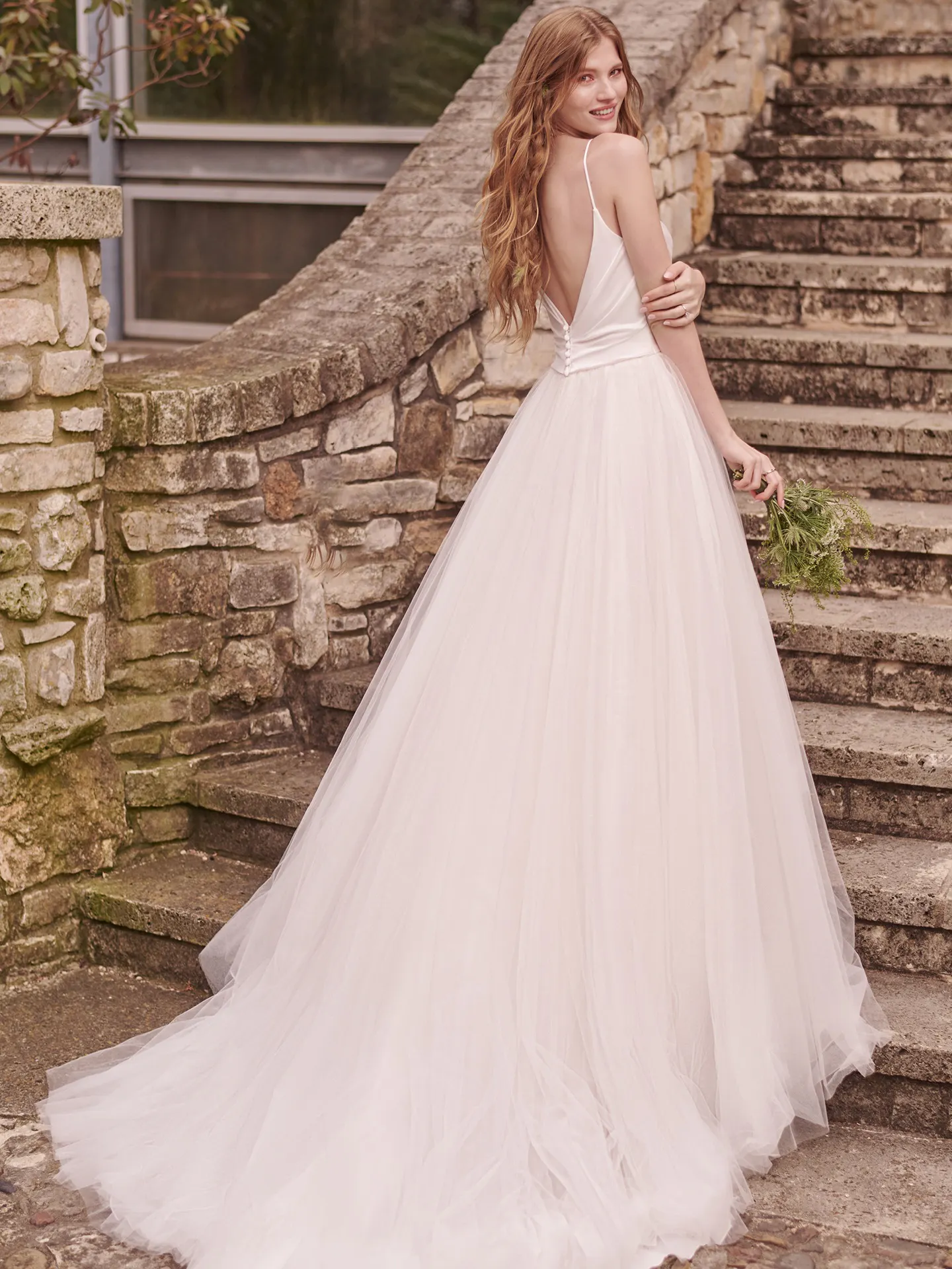Rebecca Ingram Ball Gown Wedding Dress Vivien 22RW936A01 PROMO6