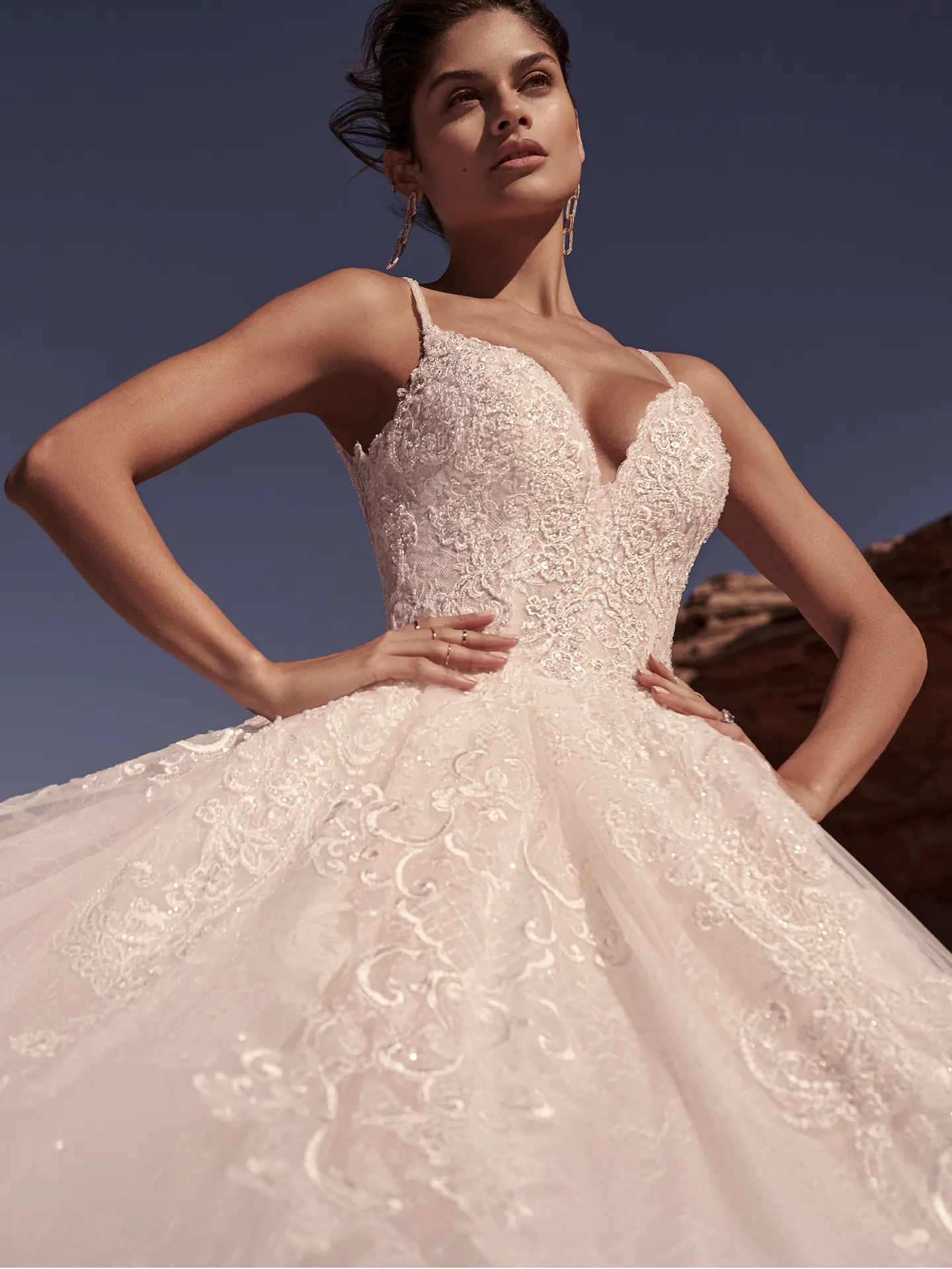 Sottero and Midgley Ball Gown Wedding Dress Blaire 22SV989A01 PROMO4