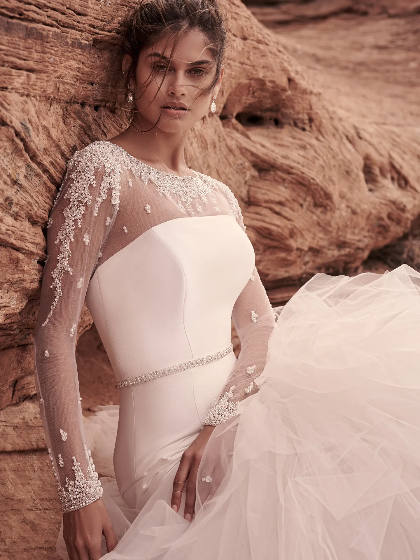 Sottero and Midgley Mermaid Wedding Dress Holden 22SW923A01 PROMO1