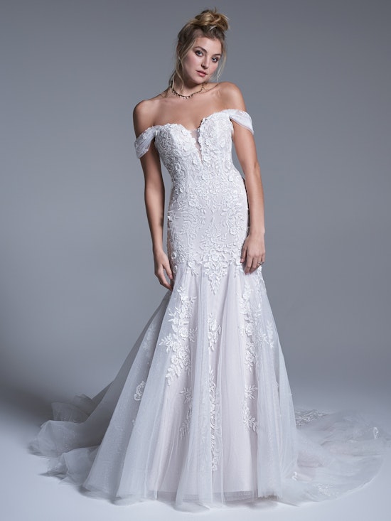 Sottero and Midgley Mermaid Wedding Dress Montecito 22SS988A01 Alt2
