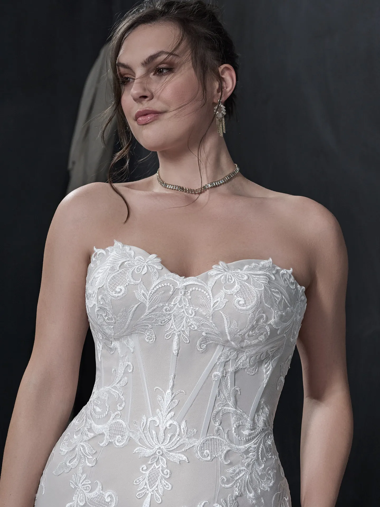 Sottero and Midgley Fit and Flare Wedding Dress Walker 22SC955B02 Alt1