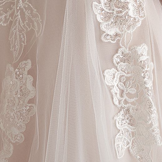 Rebecca Ingram Emily 22RS953A01 A Line Wedding Dress bp01_Fabric