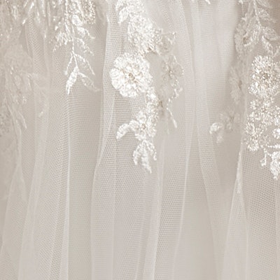 Rebecca Ingram Claudette 22RS984A01 A Line Wedding Dress bp01_Fabric