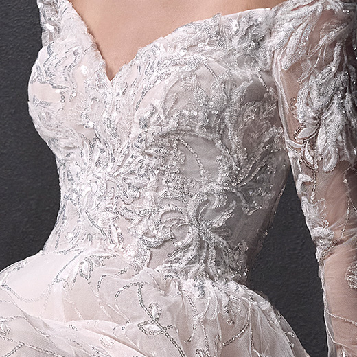 Sottero and Midgley Seneca 22SS990A01 Ball Gown Wedding Dress bp02_FrontBodice