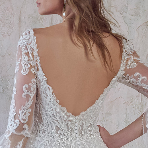 Maggie Sottero Norelle 22MT963A01 Fit and Flare Wedding Dress bp04_BackBodice