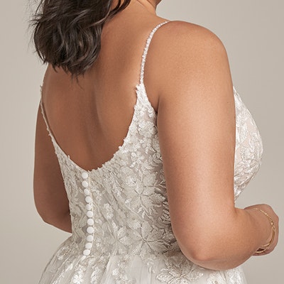 Rebecca Ingram Claudette 22RS984A01 A Line Wedding Dress bp04_BackBodice