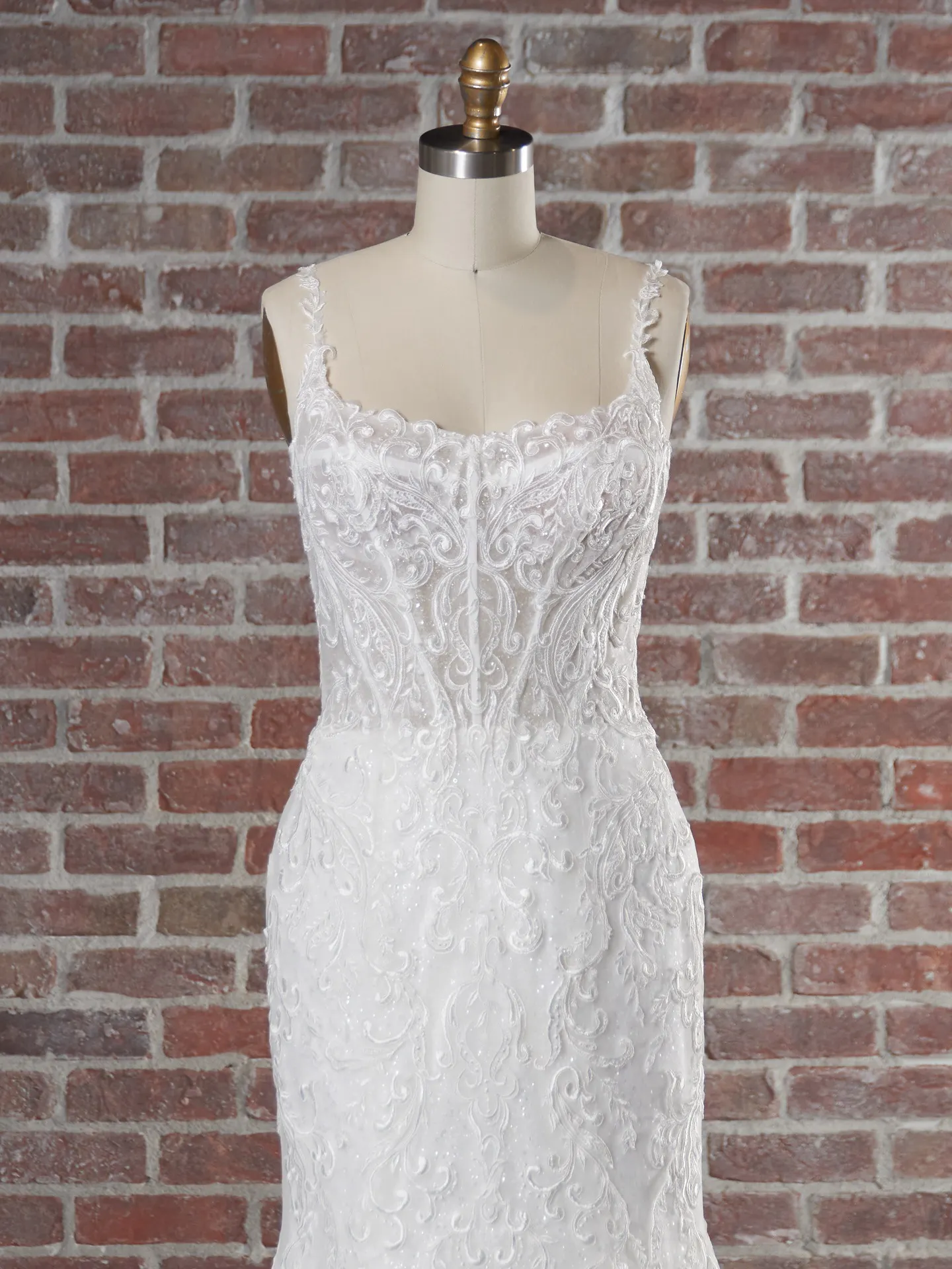 Maggie Sottero Norelle 22MT963A01 Fit and Flare Wedding Dress Color1