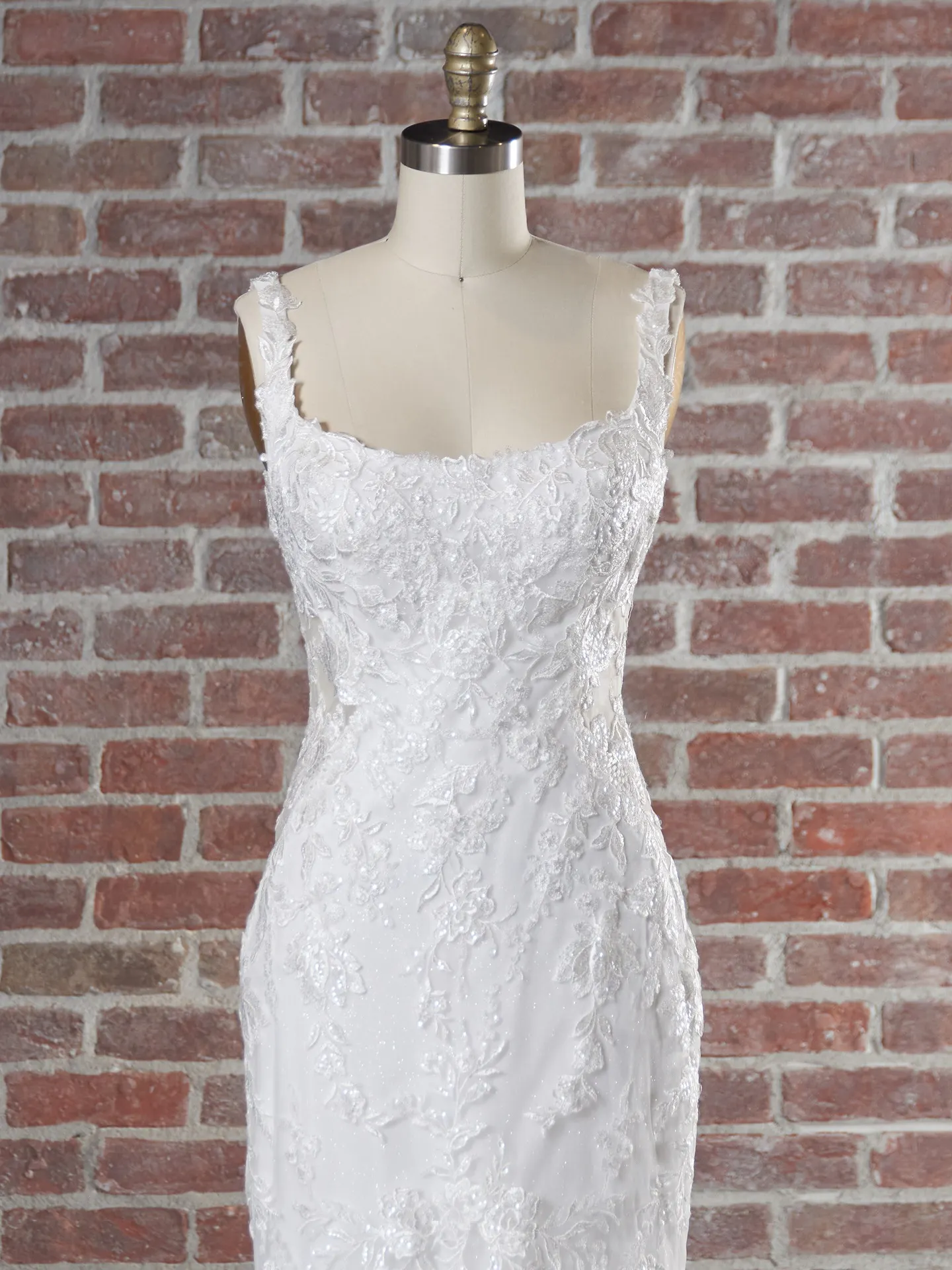 Maggie Sottero Samantha 22MW915A01 Fit and Flare Wedding Dress Color1