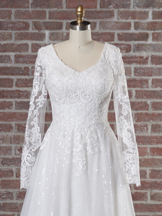 Rebecca Ingram Shauna Leigh 22RK526B01 A Line Wedding Dress Color1