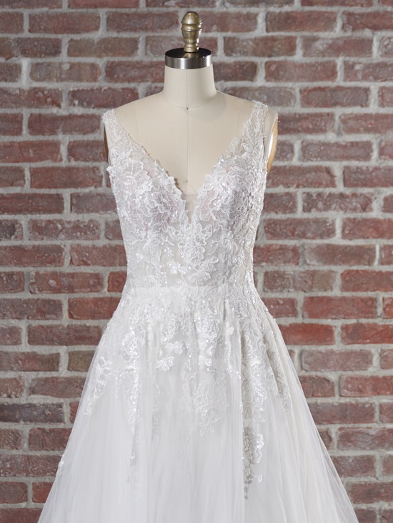 Rebecca Ingram Emily 22RS953A01 A Line Wedding Dress Color1