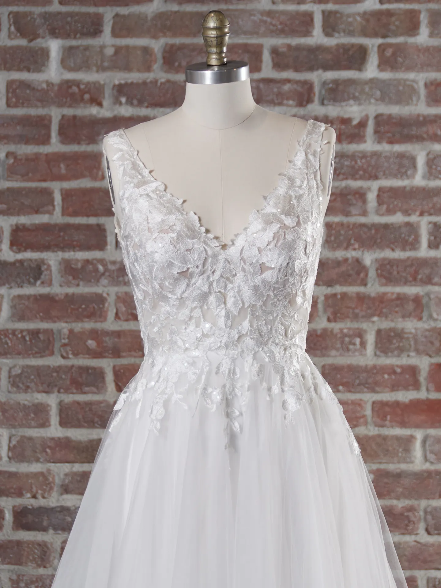 Rebecca Ingram Stephanie 22RT909A01 A Line Bridal Gown Color1