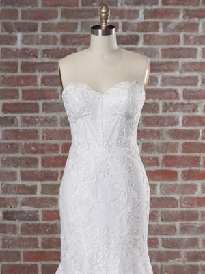 Sottero and Midgley Walker 22SC955A01 Fit and Flare Wedding Dress Color1