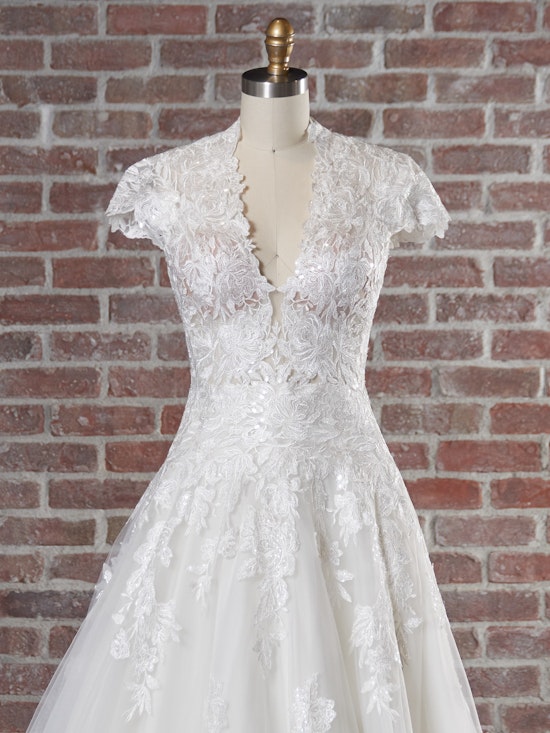 Sottero and Midgley Kingsley 22SC996A01 A Line Wedding Dress Color1