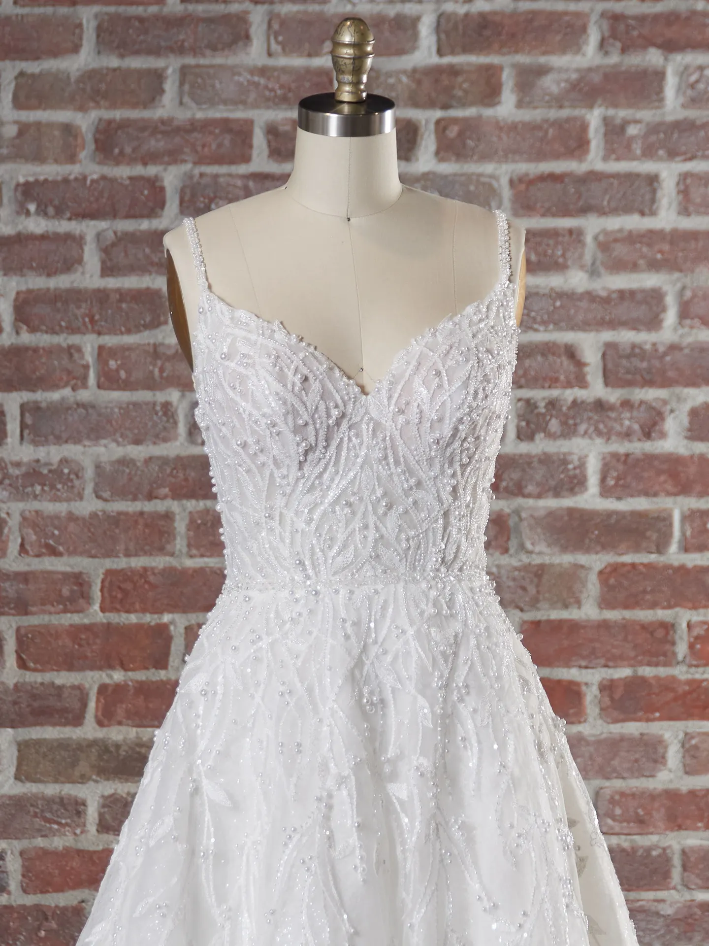 Sottero and Midgley Marvine 22SS905A01 Ball Gown Wedding Dress Color1
