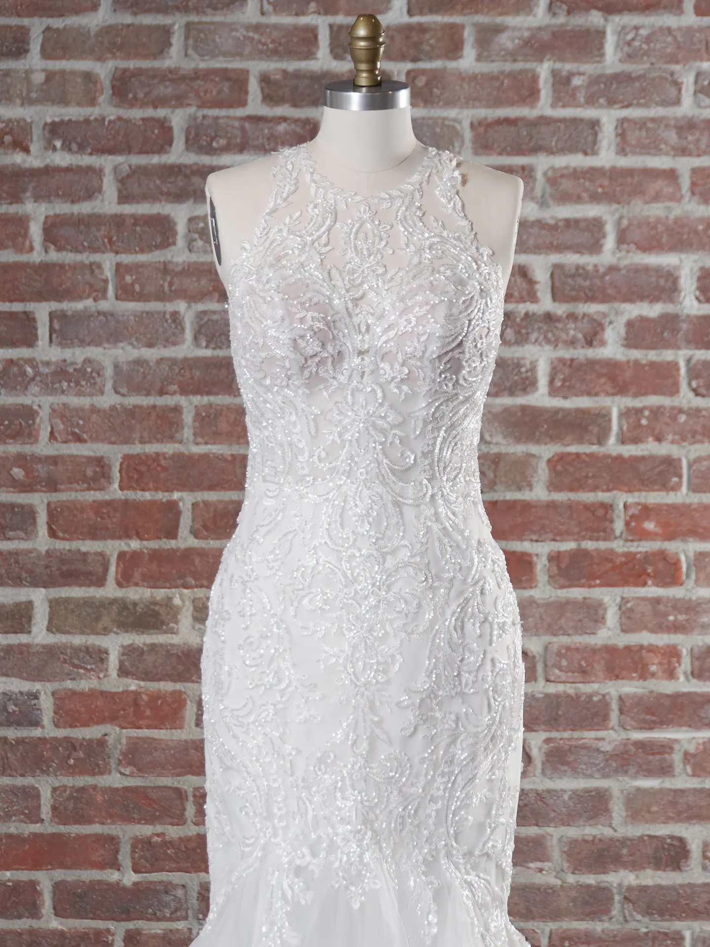 Sottero and Midgley Shane 22SS962A01 Fit and Flare Wedding Dress Color1