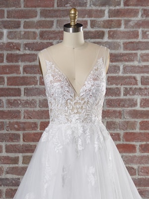 Maggie Sottero Greenley Lane 22MT935A01 A Line Wedding Dress Color2