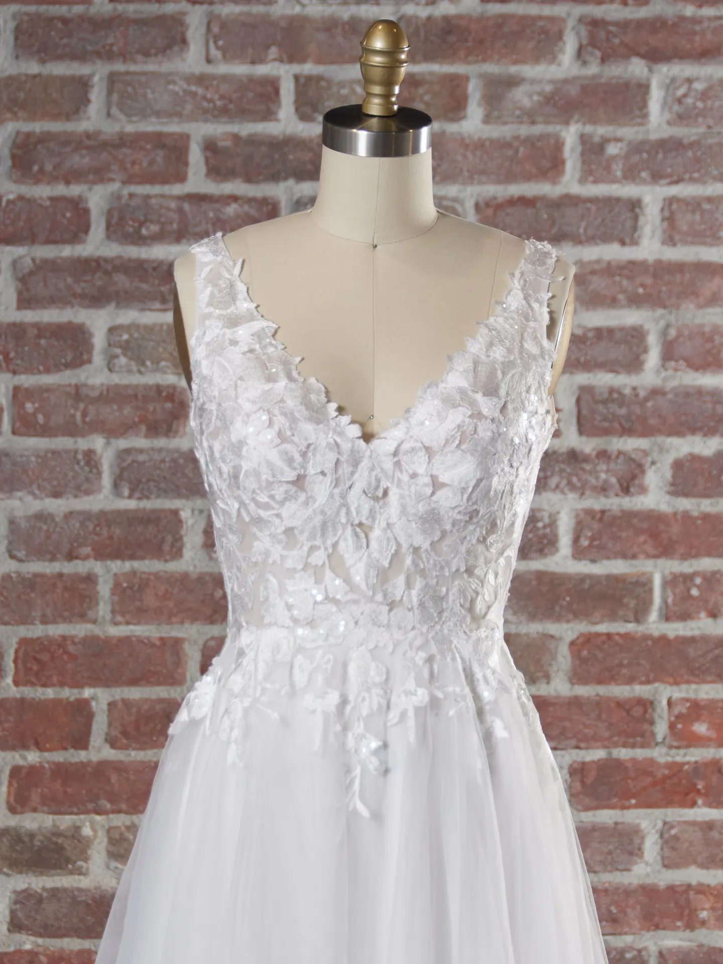 Rebecca Ingram Stephanie 22RT909A01 A Line Bridal Gown Color2