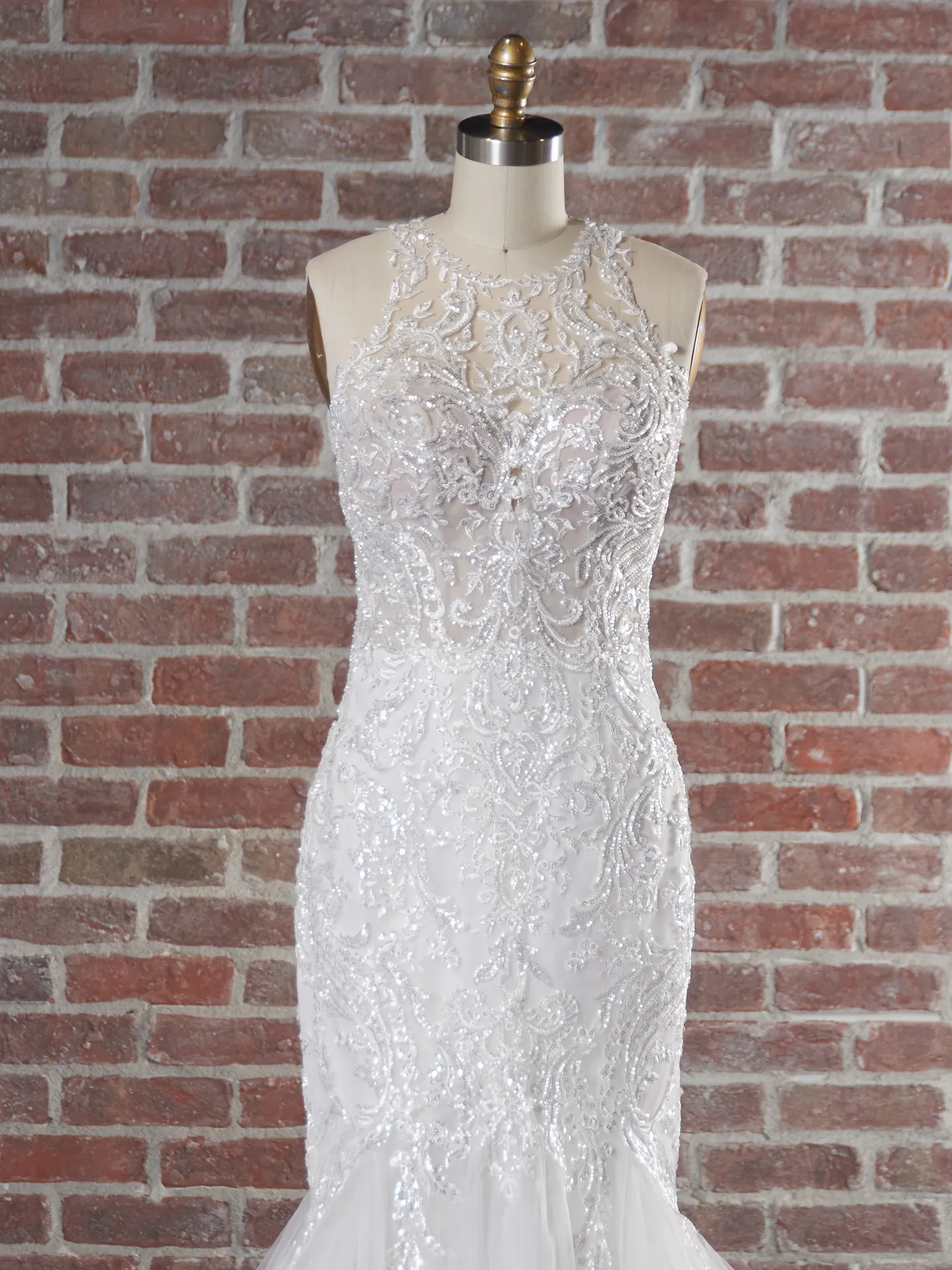 Sottero and Midgley Shane 22SS962A01 Fit and Flare Wedding Dress Color2