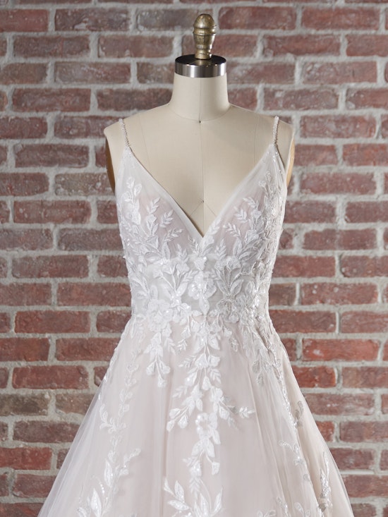 Maggie Sottero Michelle 22MT908A01 A Line Wedding Dress Color2