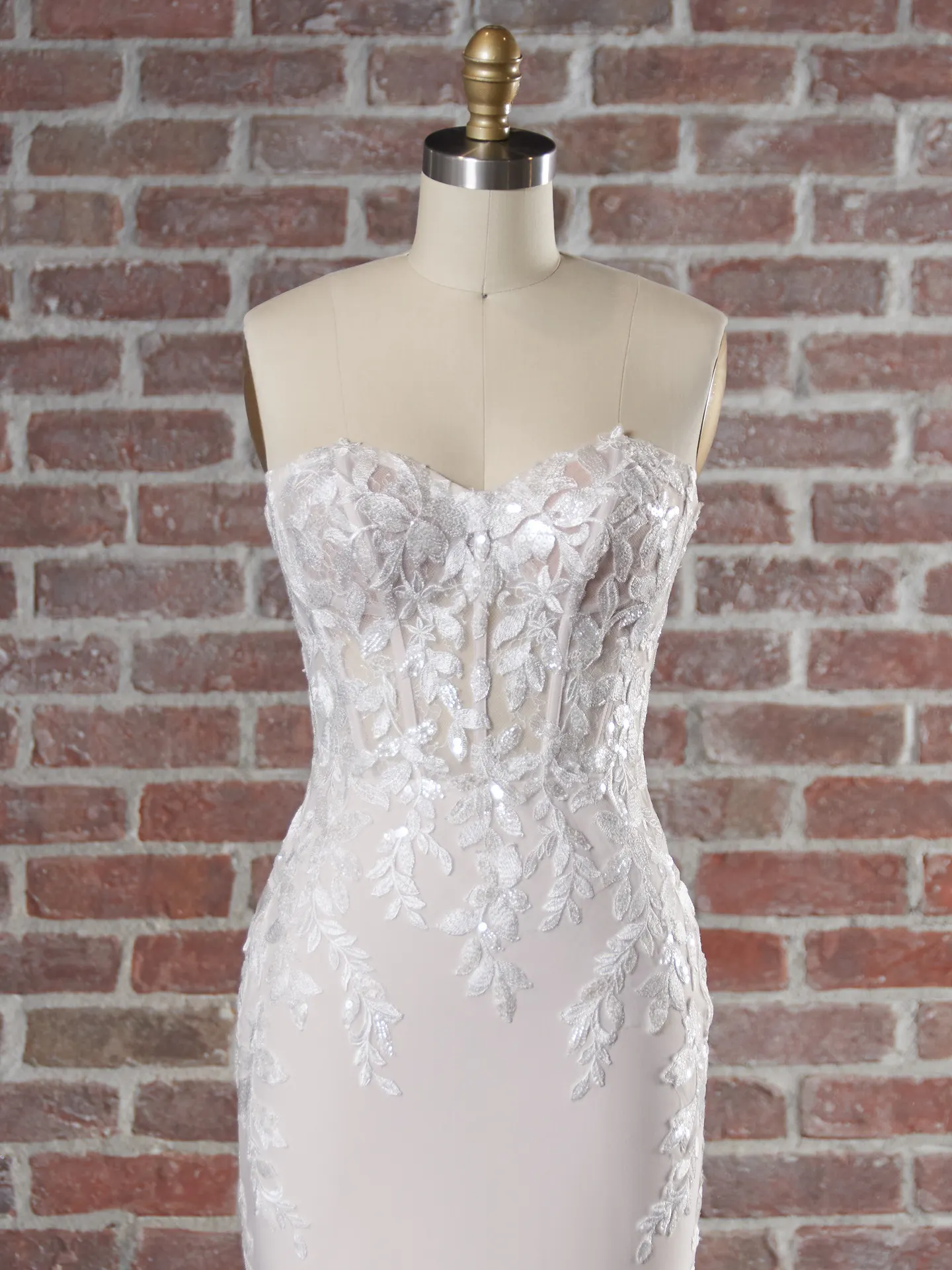 Rebecca Ingram Lily 22RN973A01 Sheath Wedding Dress Color2