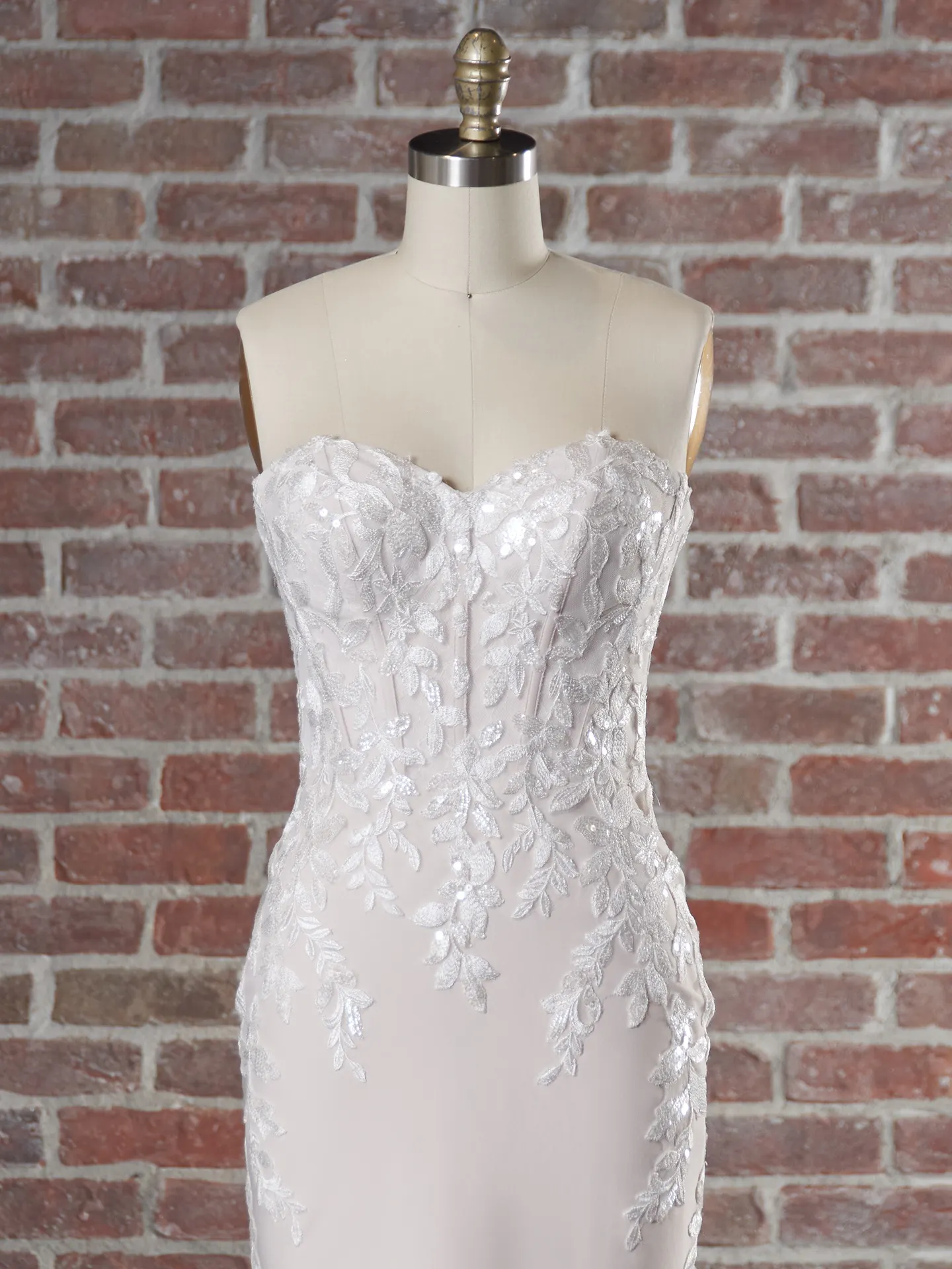 Rebecca Ingram Lily Lynette 22RN973B01 Sheath Wedding Dress Color2