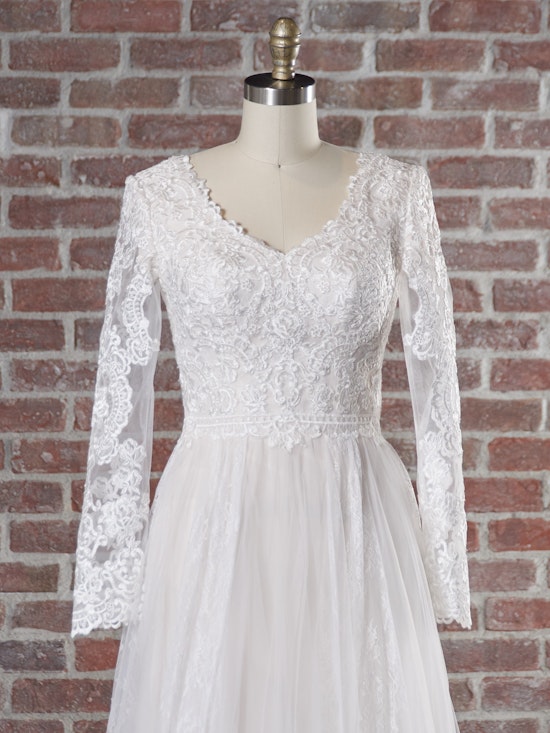 Rebecca Ingram Iris Leigh 20RS656B01 A Line Wedding Dress Color2
