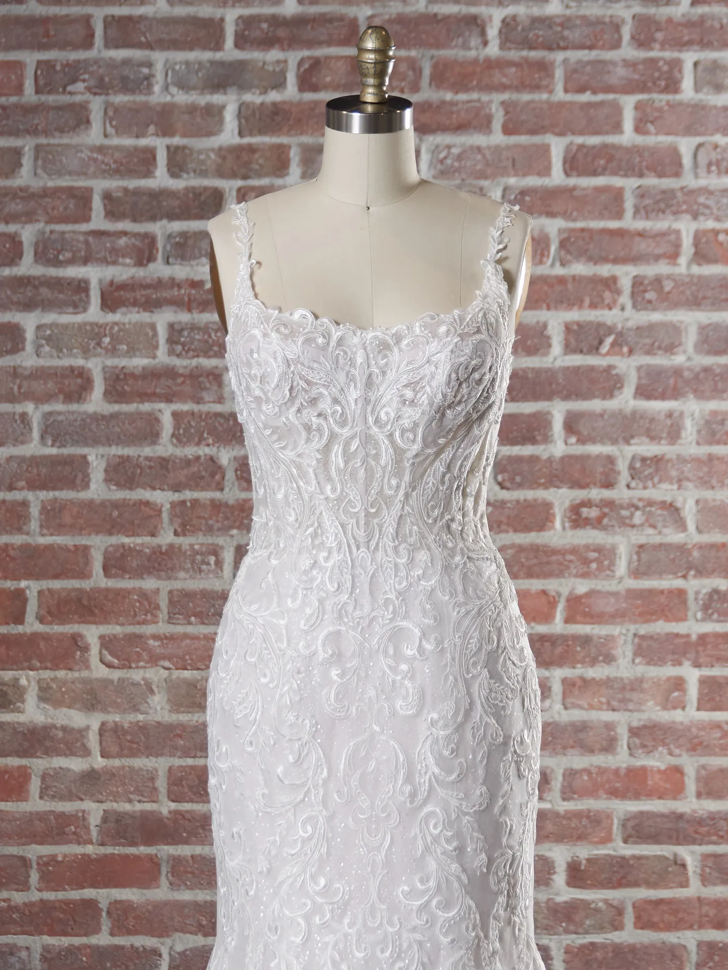 Maggie Sottero Norelle 22MT963A01 Fit and Flare Wedding Dress Color2