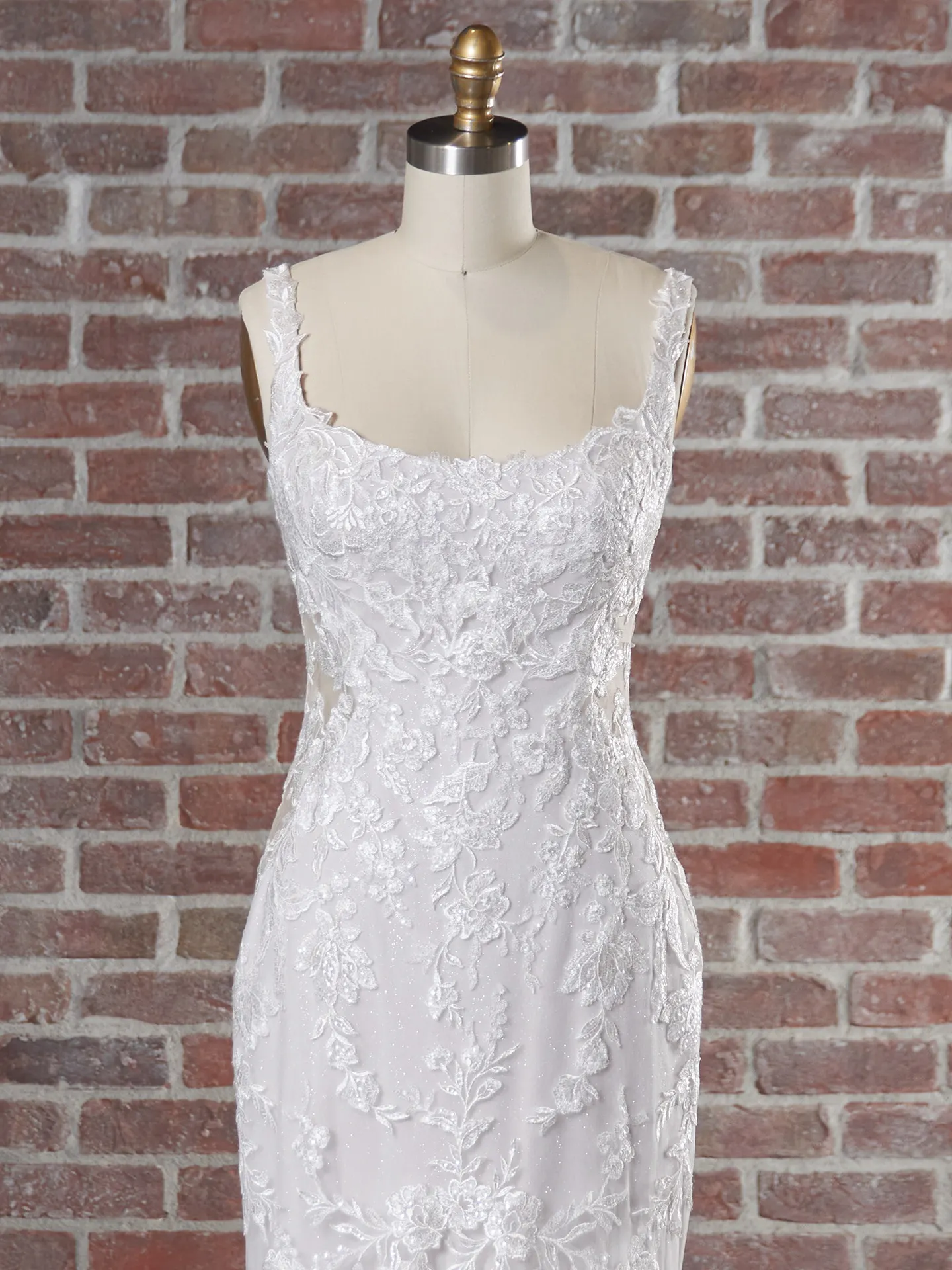 Maggie Sottero Samantha 22MW915A01 Fit and Flare Wedding Dress Color2