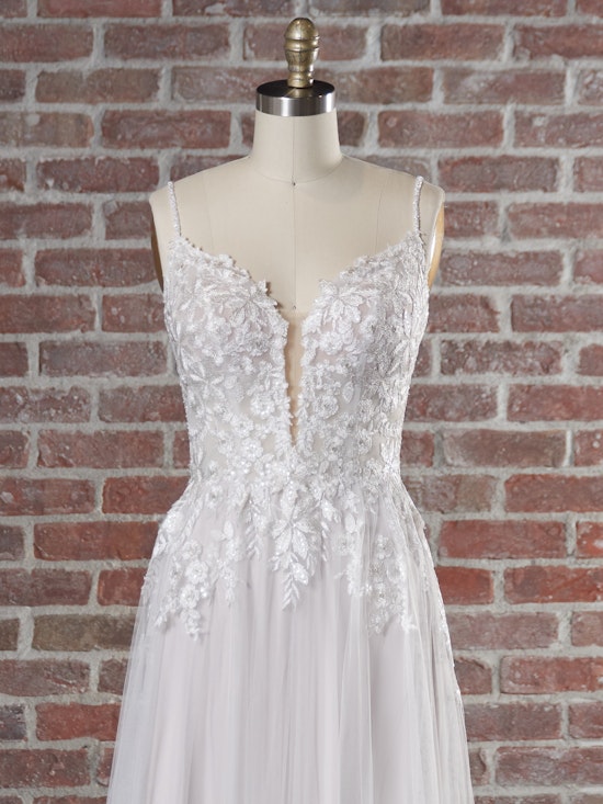 Rebecca Ingram Claudette 22RS984A01 A Line Wedding Dress Color2